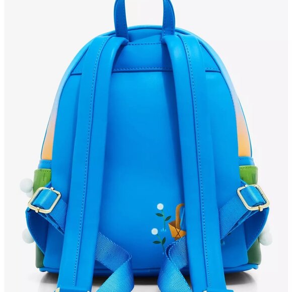 NWT Loungefly Disney Beauty and the Beast Belle Dandelion Field Mini Backpack - Picture 2 of 4